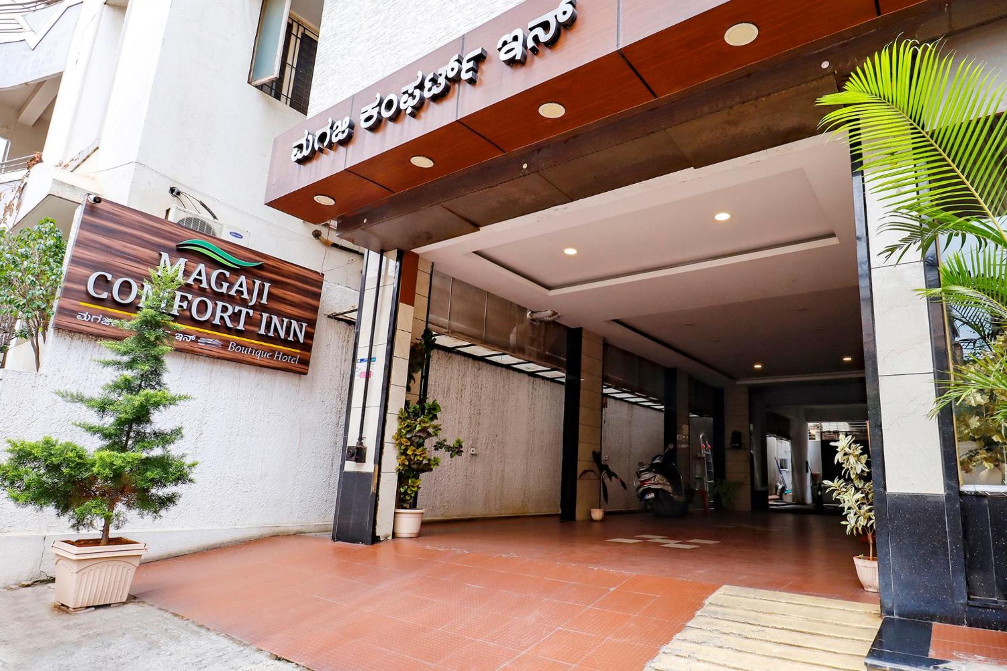 העיר בנגלור Fabhotel Magaji Comfort Inn מראה חיצוני תמונה